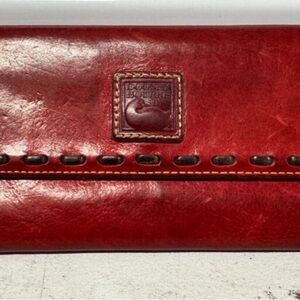 Dooney & Bourke Red Leather Wallet